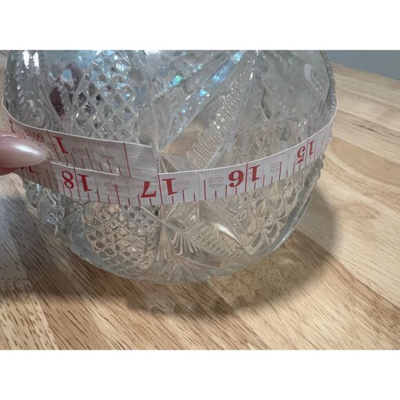 Vintage Crystal Glass Decanter Decorative Home Decor JL - Picture 8 of 8